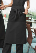 Long Apron With Pocket